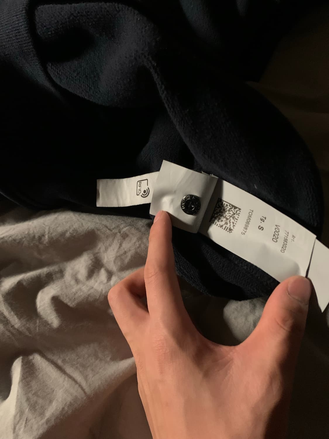 스톤아일랜드 맨투맨 네이비 상품이미지5