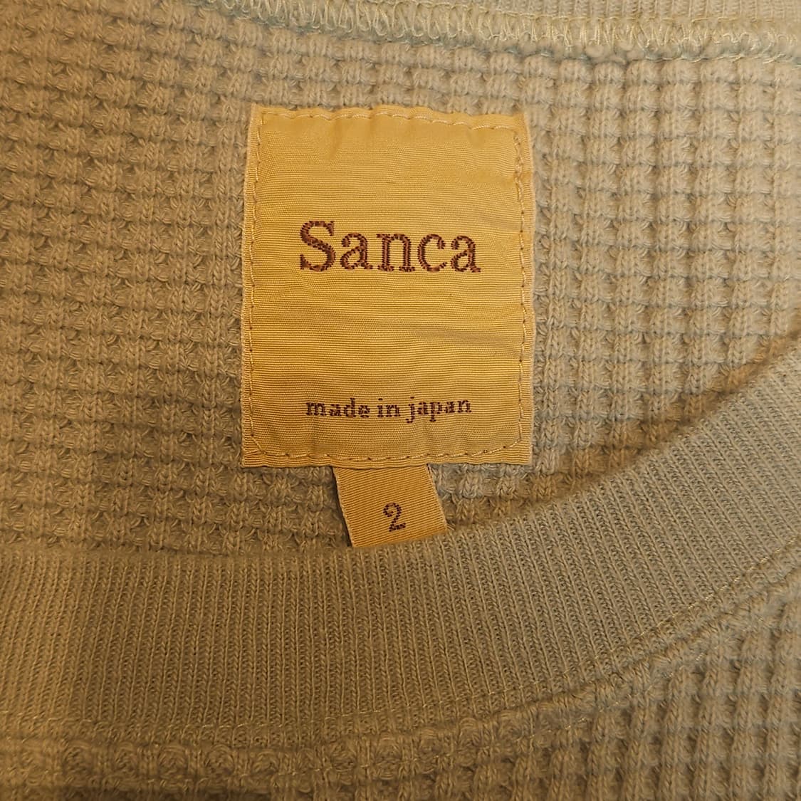 Sanca  Waffle t-shirt 상품이미지4