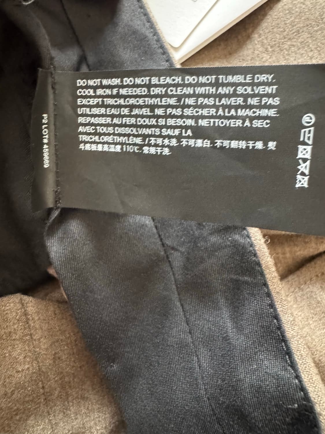 Theory 띠어리 포실 멜란지 울 팬츠 32 새상품 상품이미지5