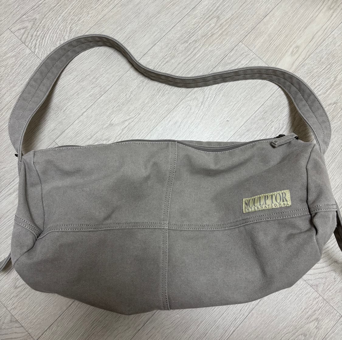 스컬프터 캔버스 더플백 Pale Gray 그레이 상품이미지5