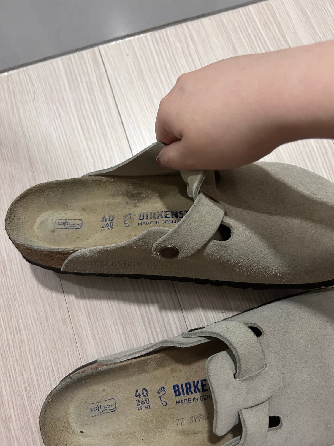 버켄스탁 보스턴 소프트 풋베드 토프 레귤러 40 상품이미지4