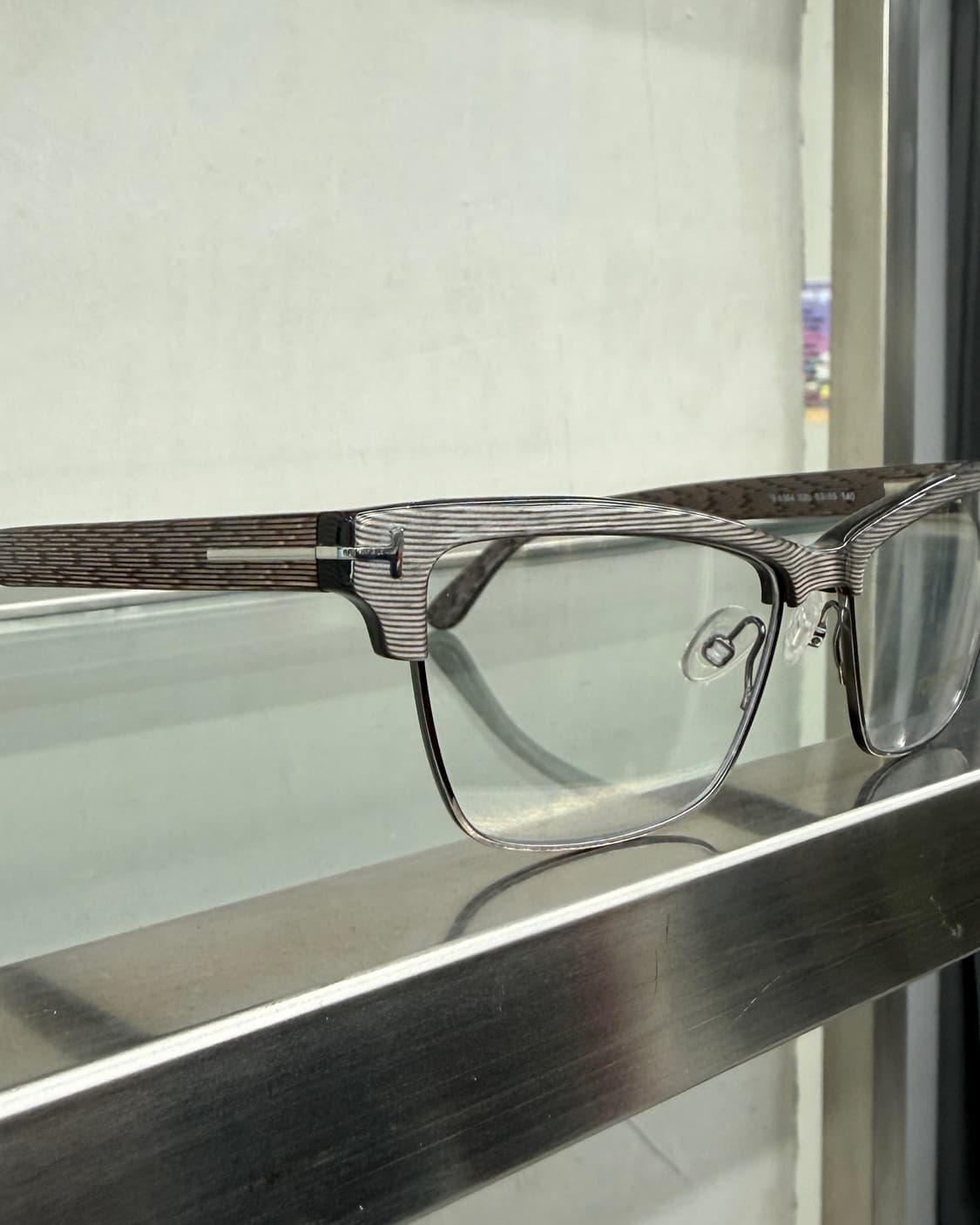 TOM FORD 하프 메탈 프레임 안경 상품이미지3