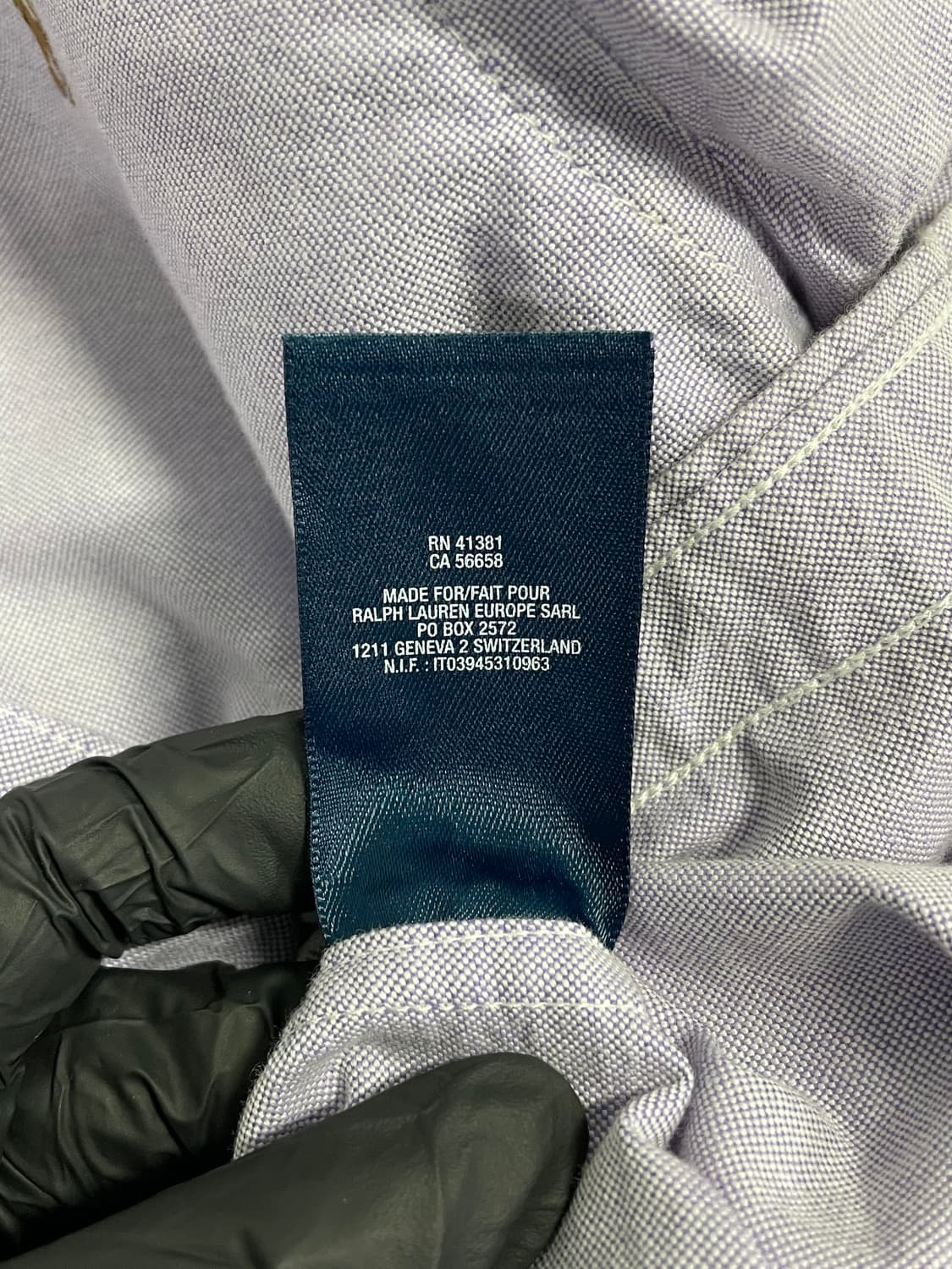 폴로 랄프로렌 라벤더 옥스포드 셔츠 kids M <640> 상품이미지7