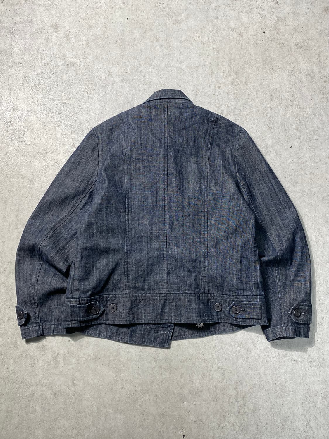 [M] Feel and Ease 재패니즈 빈티지 더블 데님자켓 상품이미지7