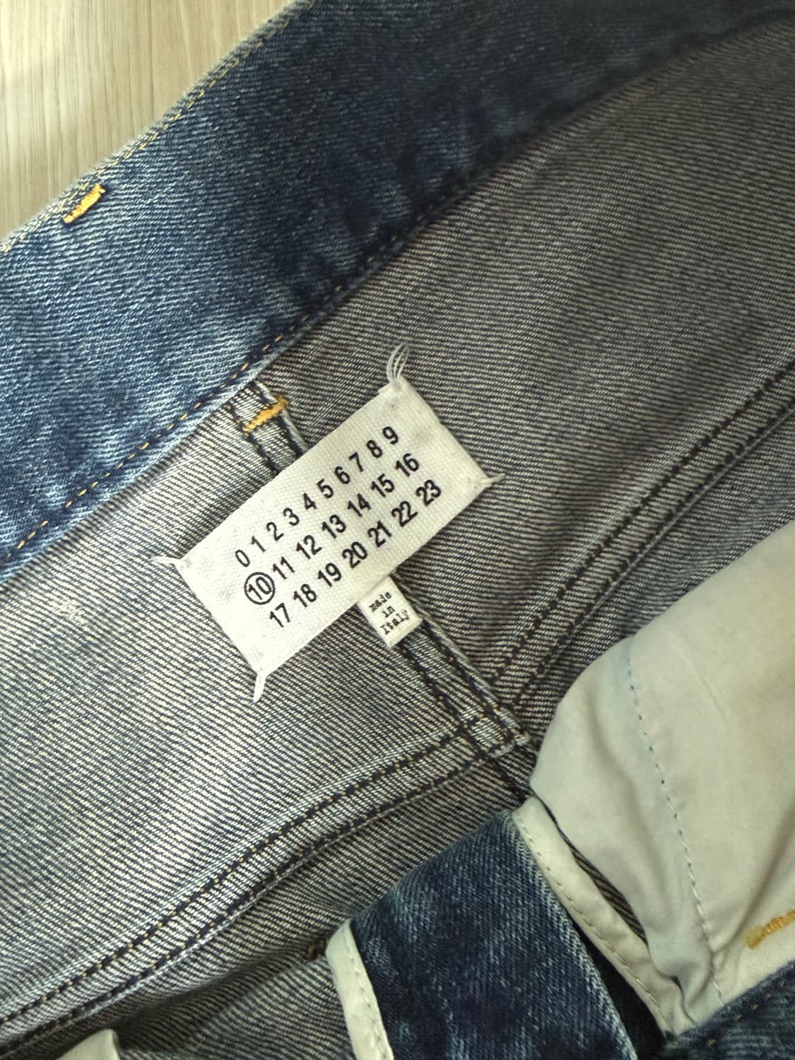 마르지엘라 투톤 청바지 상품이미지4