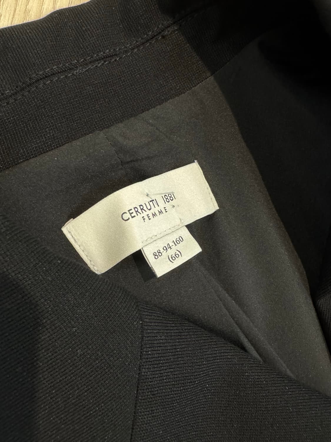 무료배송) 새옷- CERRUTI1881 블랙 원피스 하객룩 경조사룩 상품이미지8