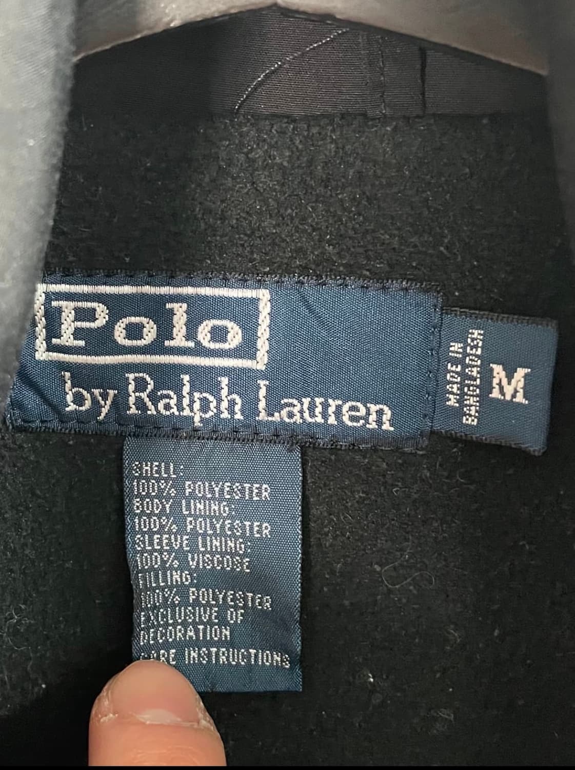 폴로 랄프로렌 블랙 페리 자켓 상품이미지5