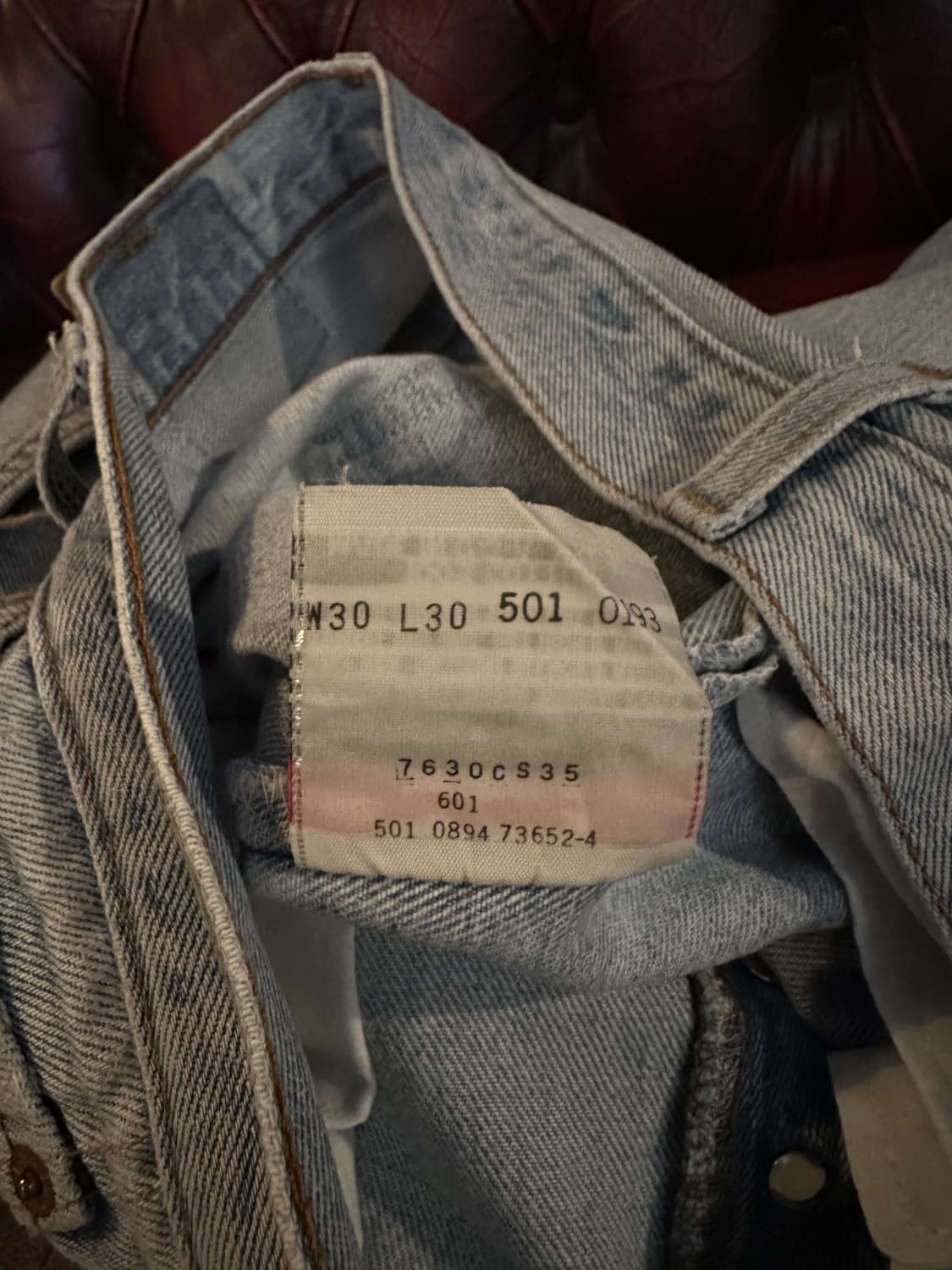 90s USA Vintage Levis 501 Denim Pants 상품이미지10