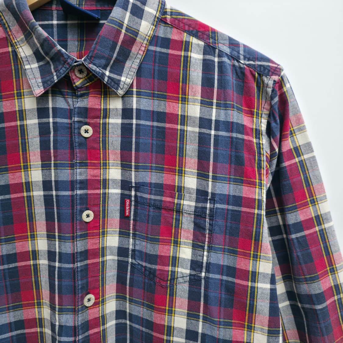 [L] 디키즈 체크 셔츠 상품이미지4