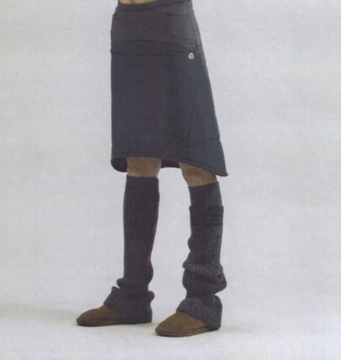 스마트어반유즈풀(코이세이오)패딩스커트 차콜 2사이즈 상품이미지4