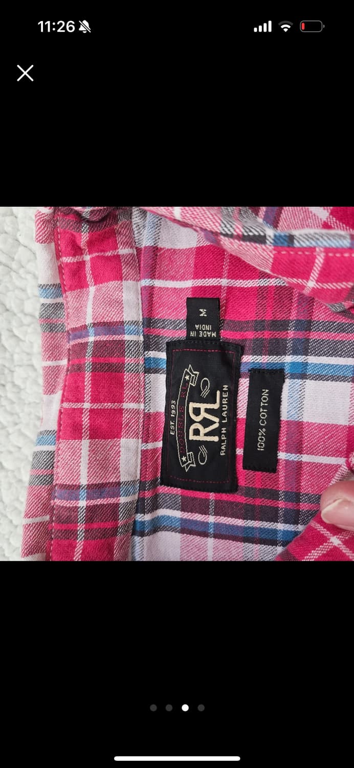 RRL 웨스턴셔츠 m 상품이미지2