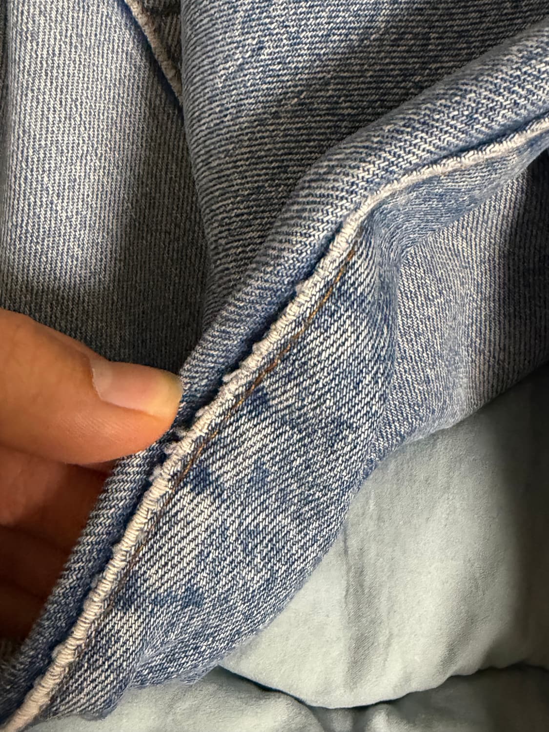 80s 리바이스 501 싱글스티치 이행기 논셀비지 상품이미지6