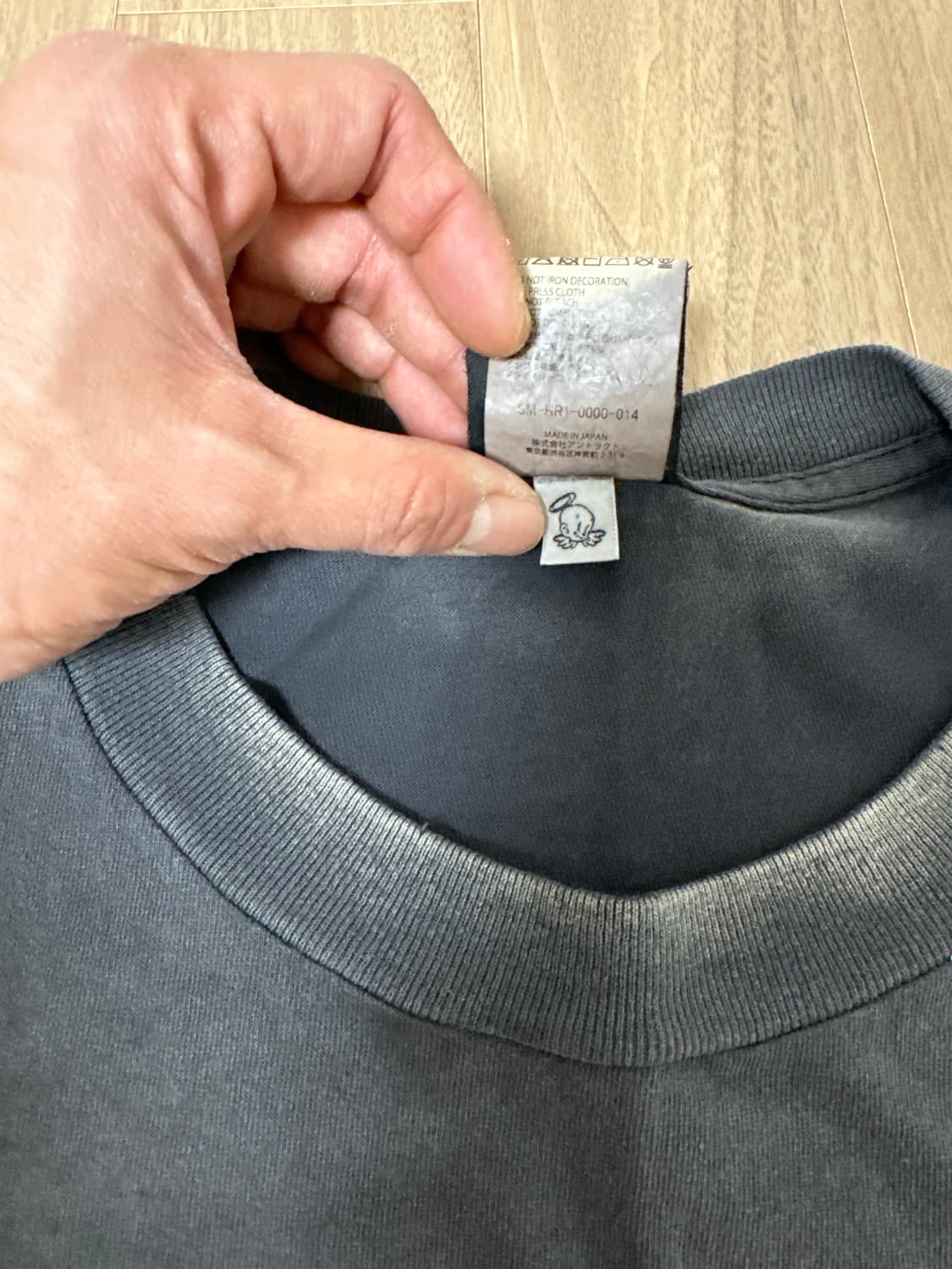 세인트 마이클 바디 N 소울 숏슬리브 티셔츠 블랙 XXL 상품이미지3