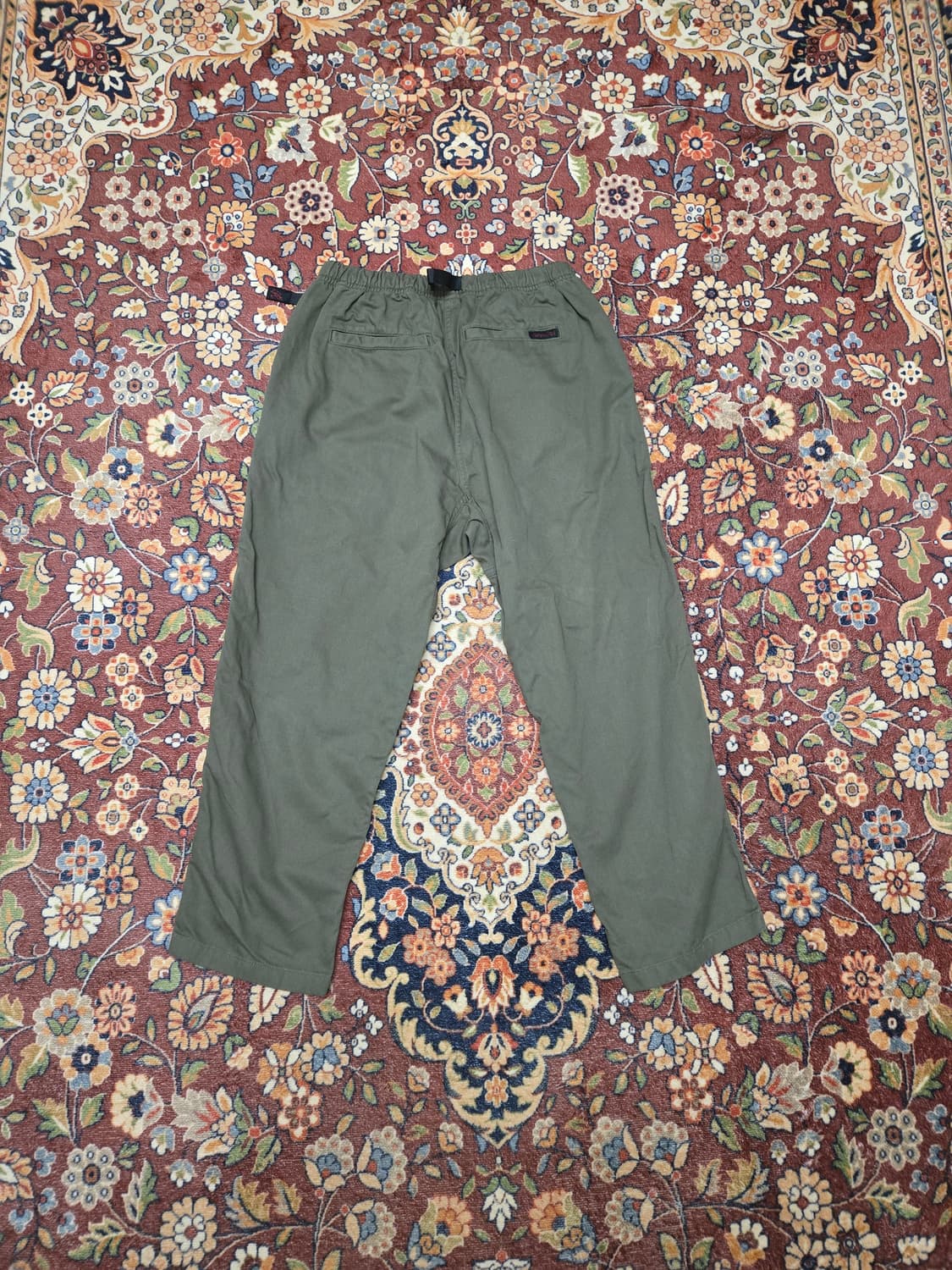 그라미치 루즈 테이퍼드 팬츠 올리브 (ASIA M) 상품이미지2