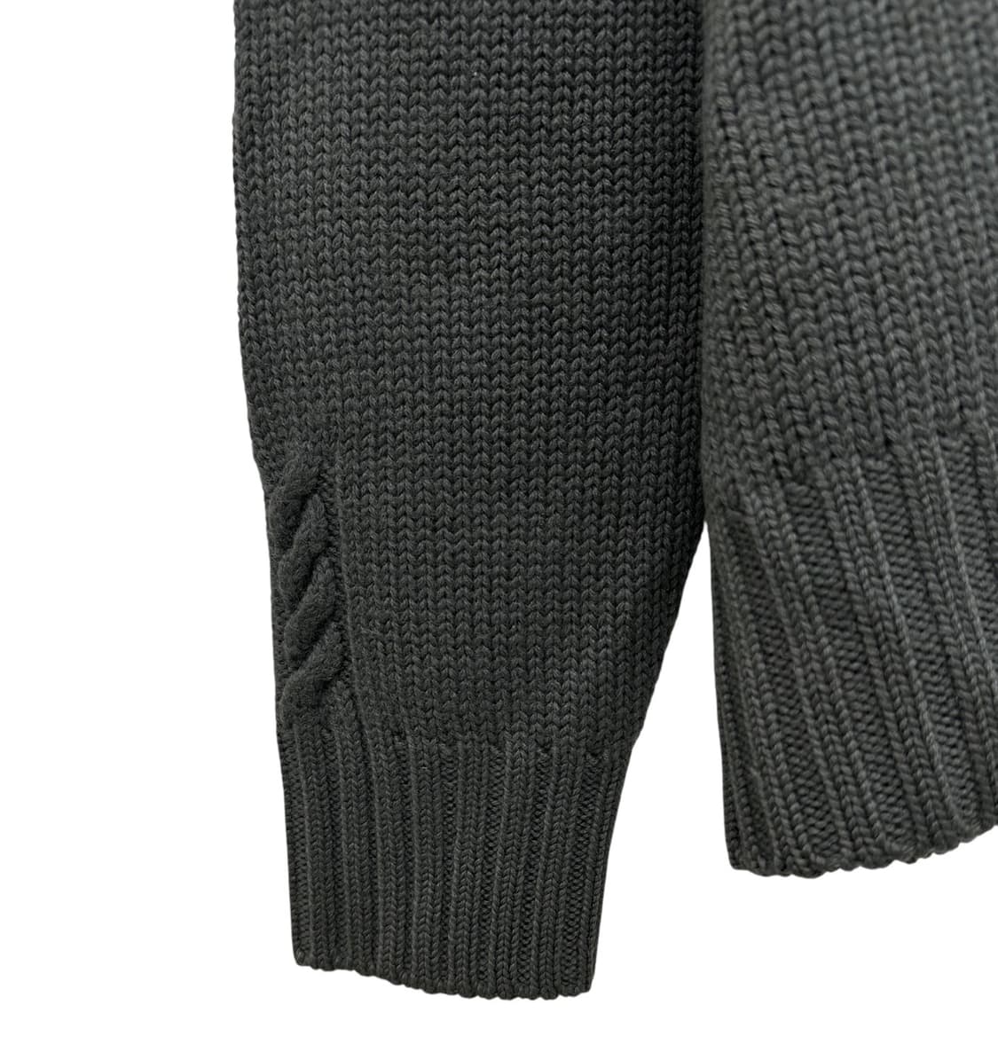 리바이스 울 도톰 니트 카키그레이 (XL) 상품이미지7