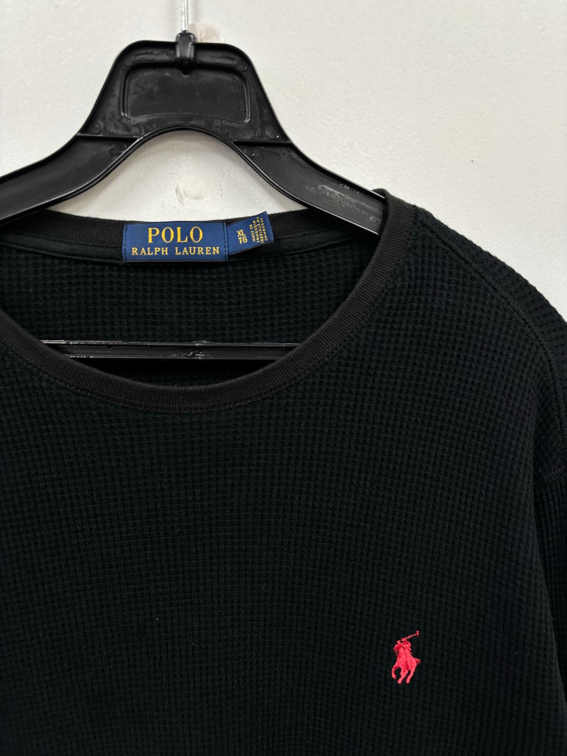 폴로랄프로렌 와플 긴팔티 상품이미지2