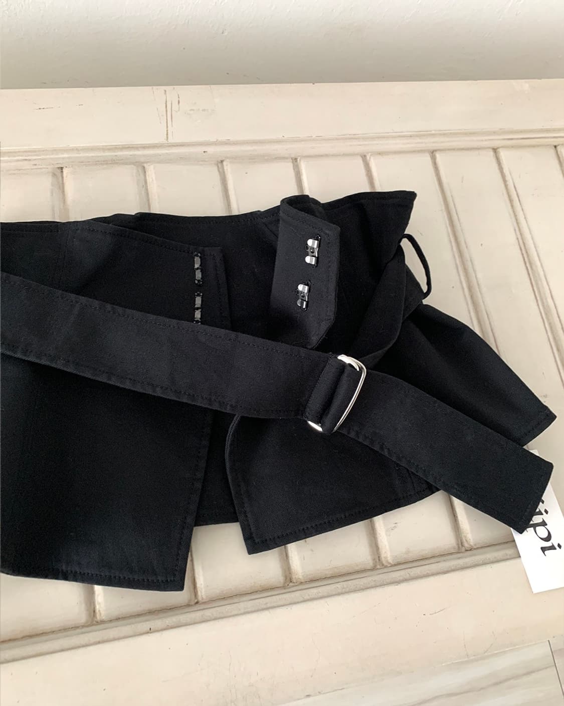 Black wrap corset belt 상품이미지9