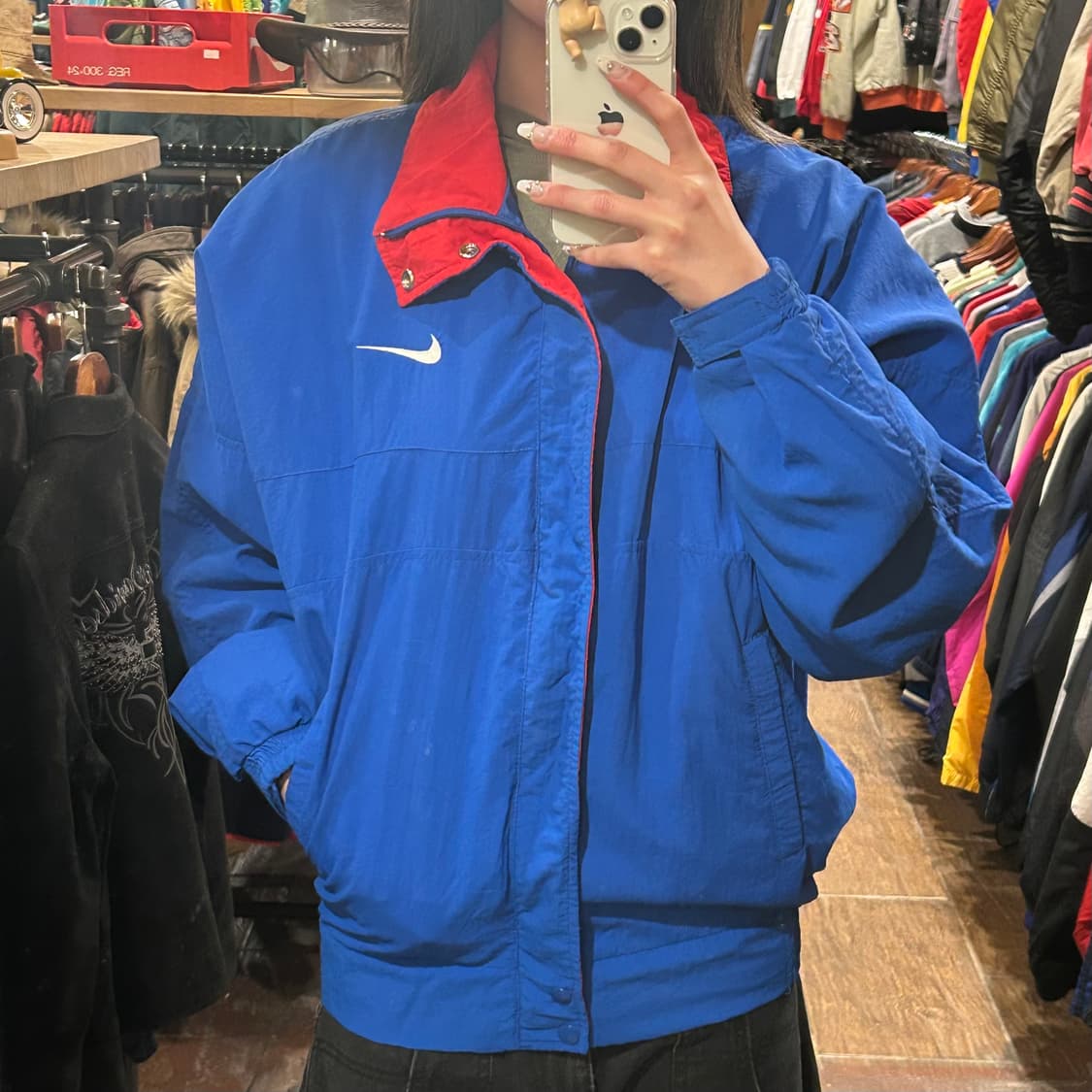 [HI] 나이키 바람막이 블루 상품이미지2