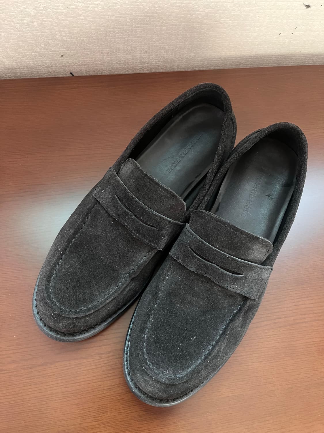 로맨틱무브 뉴 러그 로퍼 270 [블랙 스웨이드] 상품이미지2