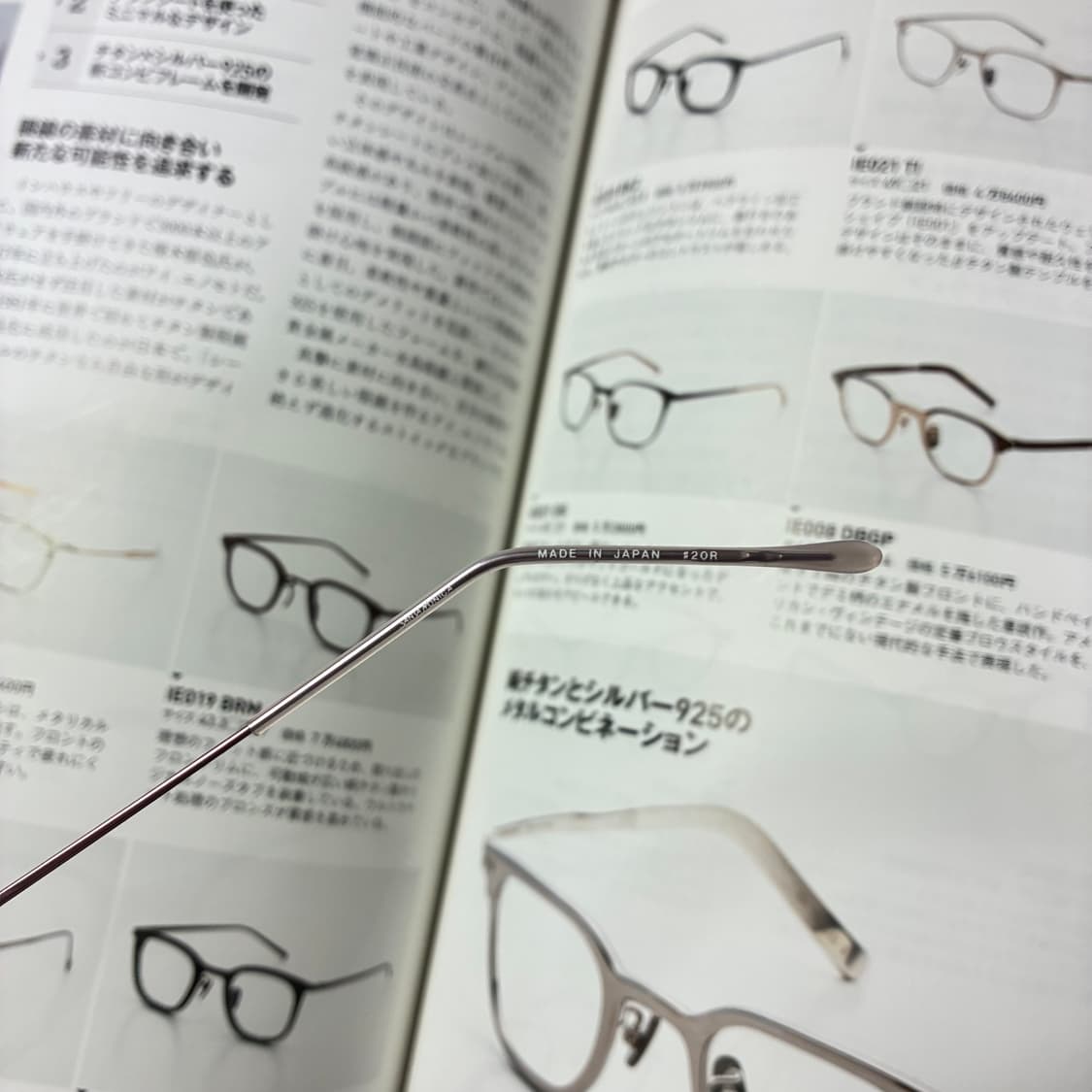 SANTA MONICA 산타모니카 반무테 티타늄 핑크 안경 상품이미지6