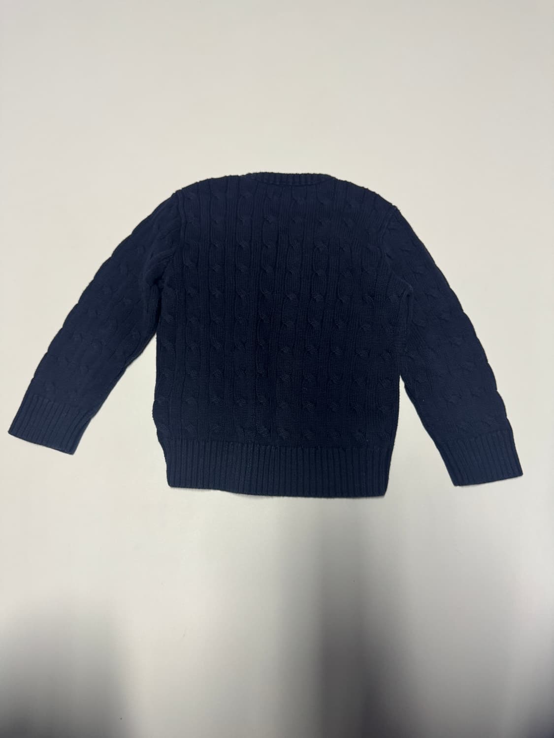 정품 폴로 랄프로렌 키즈 레드 포니 코튼 니트 115 네이비 상품이미지2