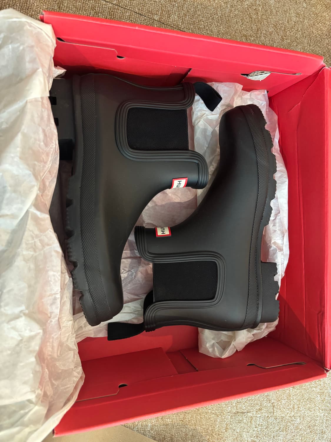 헌터 첼시레인부츠 260/UK7 S급 상품이미지3