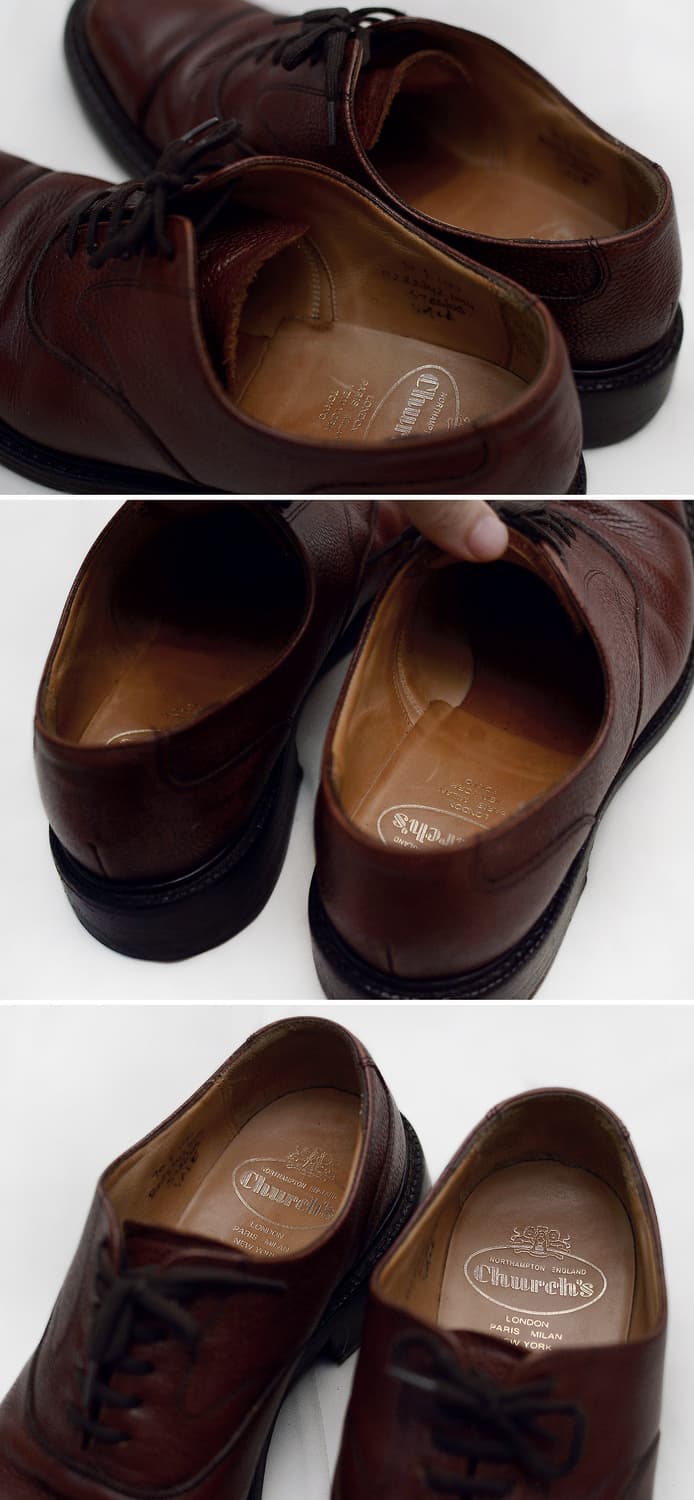 처치스 잉글랜드 베일 그레인레더 옥스퍼드 슈즈 (260-265) 상품이미지7