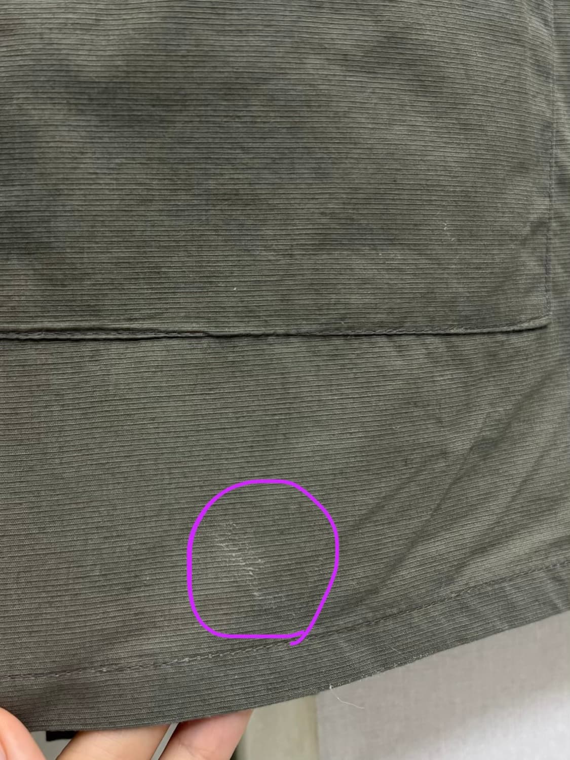 베이지 스트라이프 원피스 상품이미지4