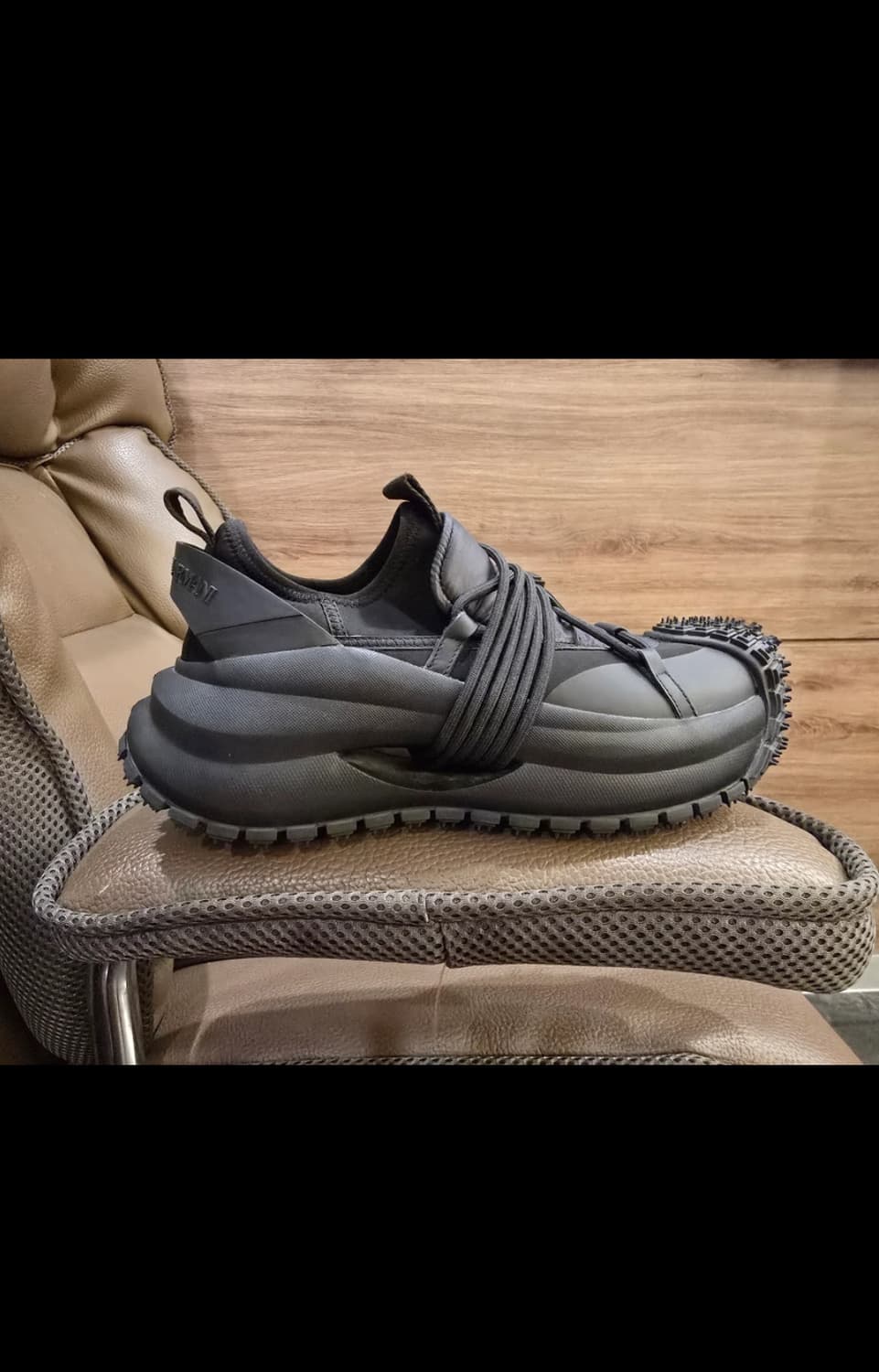 [엠포리오 아르마니] 텍티컬 레이스업 스니커즈 / 265-270 상품이미지4