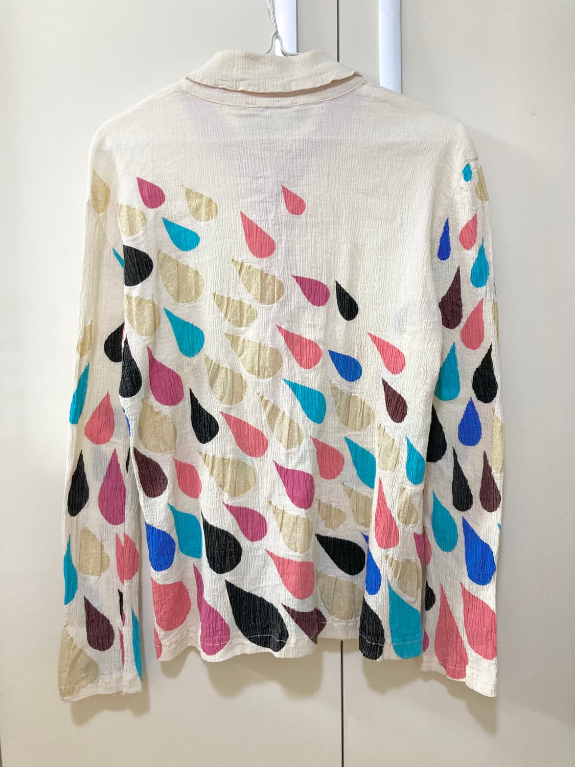 츠모리치사토 물방울 블라우스 상품이미지2