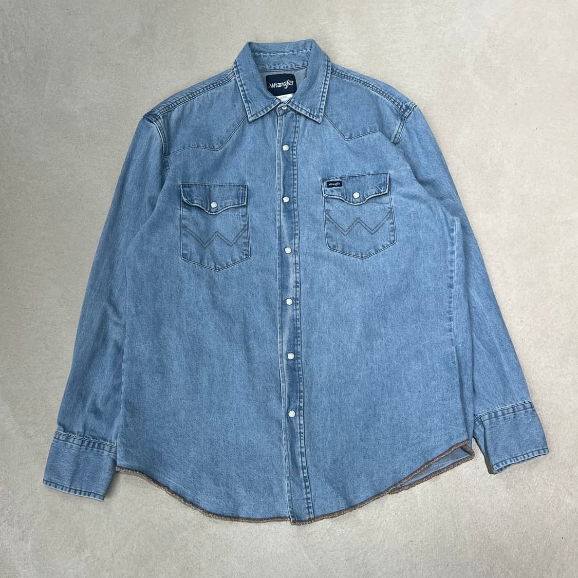 랭글러 워크 데님셔츠 s08974 상품이미지1