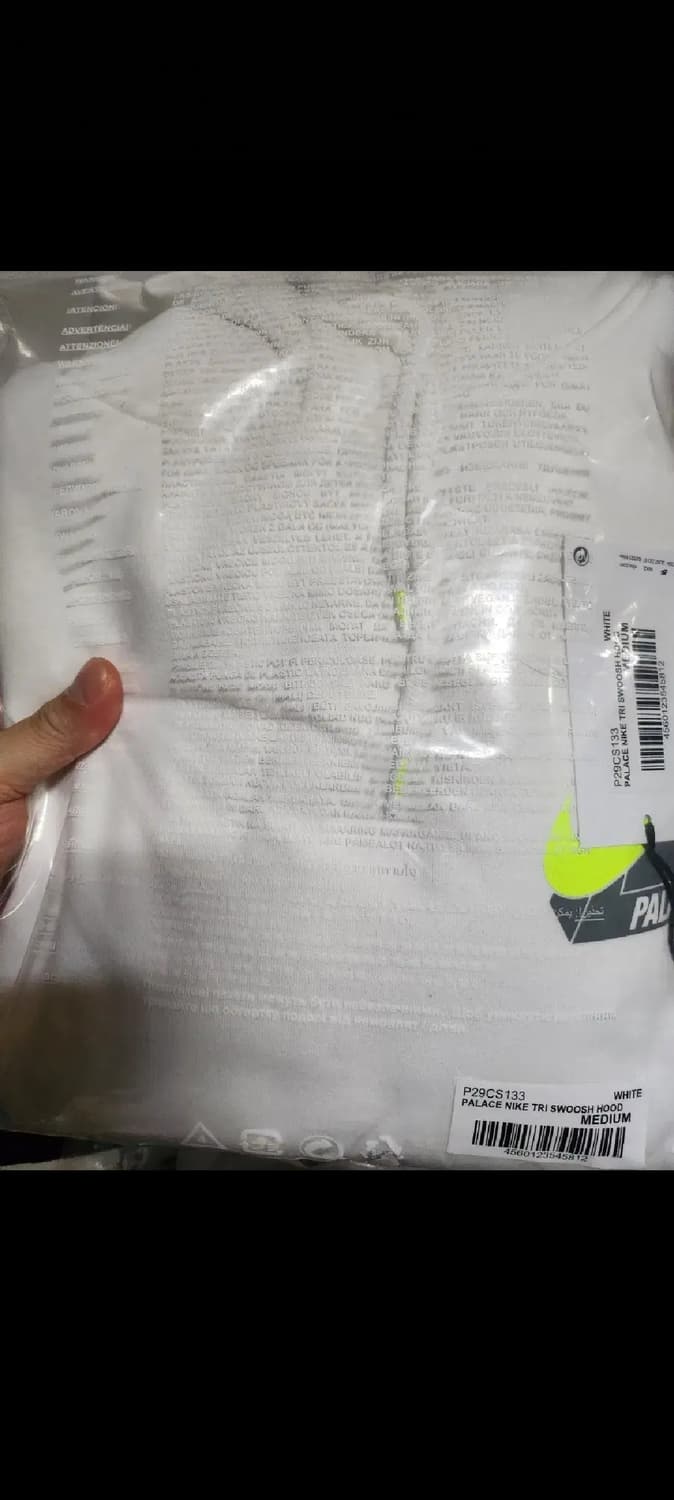 팔라스후드 팔라스 x 나이키 트라이 스우시 후드 화이트 M 상품이미지2