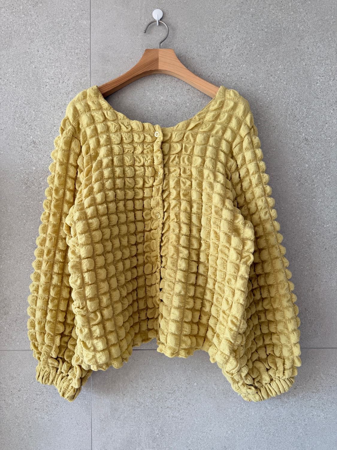 여성 긴팔 블라우스 벌룬 소매 구름 가방 상품이미지1