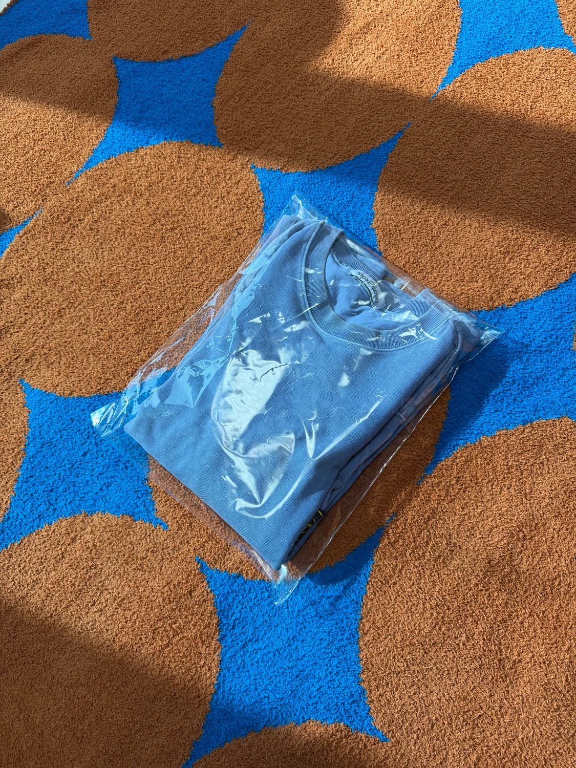 스톤 백포인트 스카이블루 워싱 스웻셔츠 맨투맨 신형라인 XL 여분단추⭕️ 상품이미지6