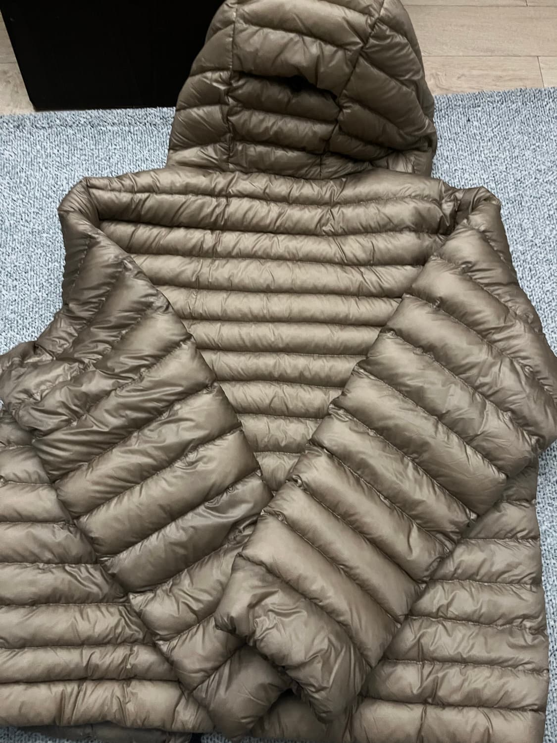 무신사 스탠다드 시티레저 경량패딩 머드베이지 M 상품이미지4