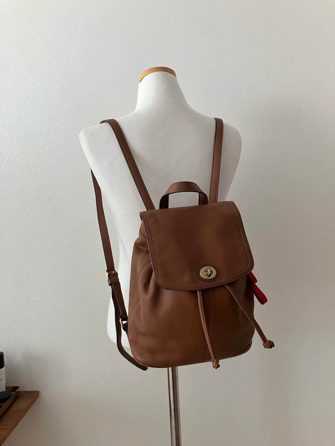 코치 브라운 턴락 백팩 올드코치 상품이미지1