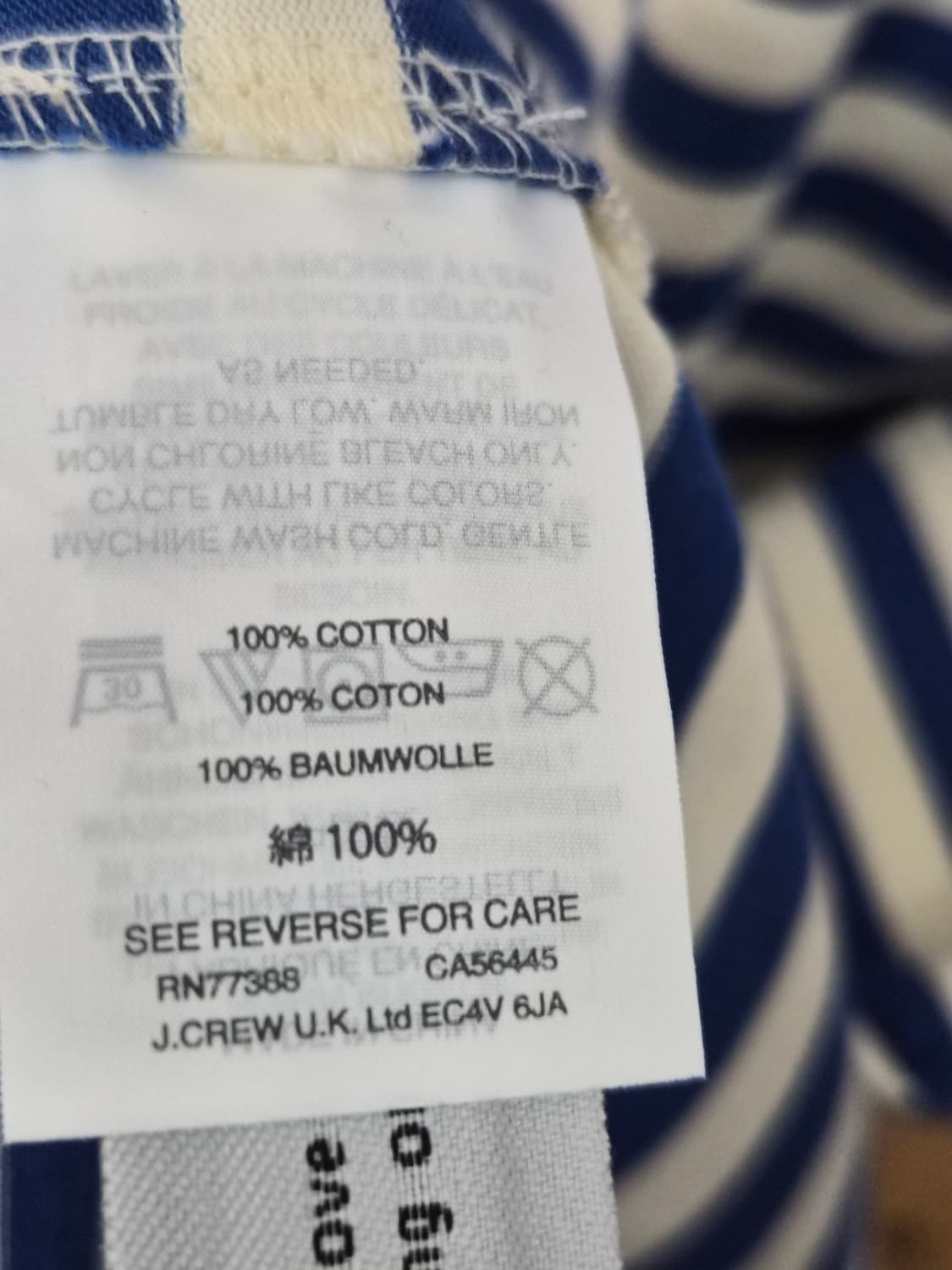 제이크루 스트라이프 롱 원피스 상품이미지5