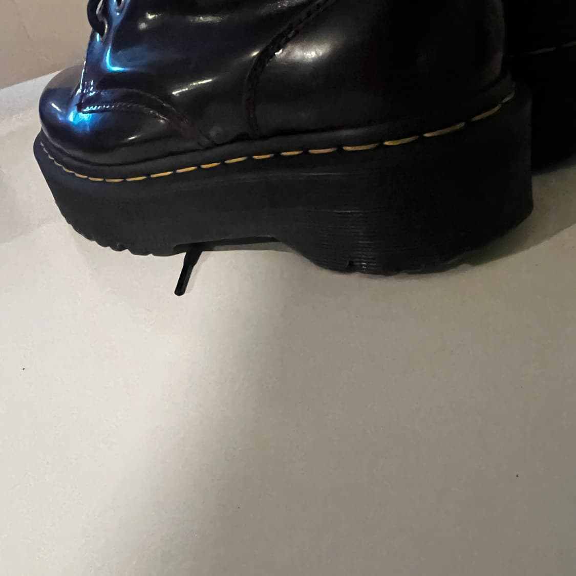 닥터마틴 제이든 아카디아 레더 플랫폼 부츠 상품이미지4