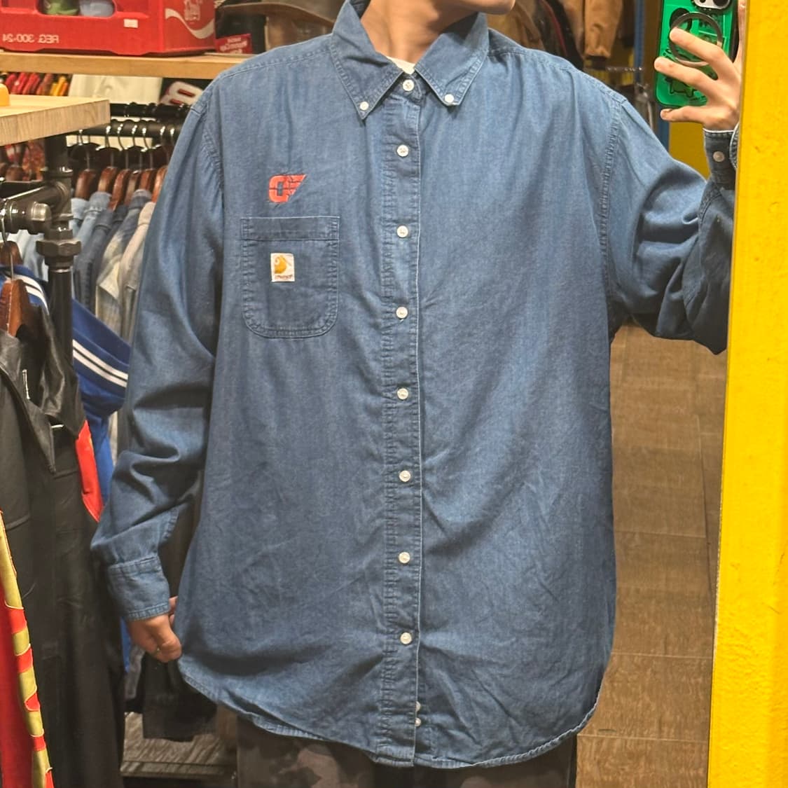 [HI] 칼하트 데님셔츠 상품이미지1