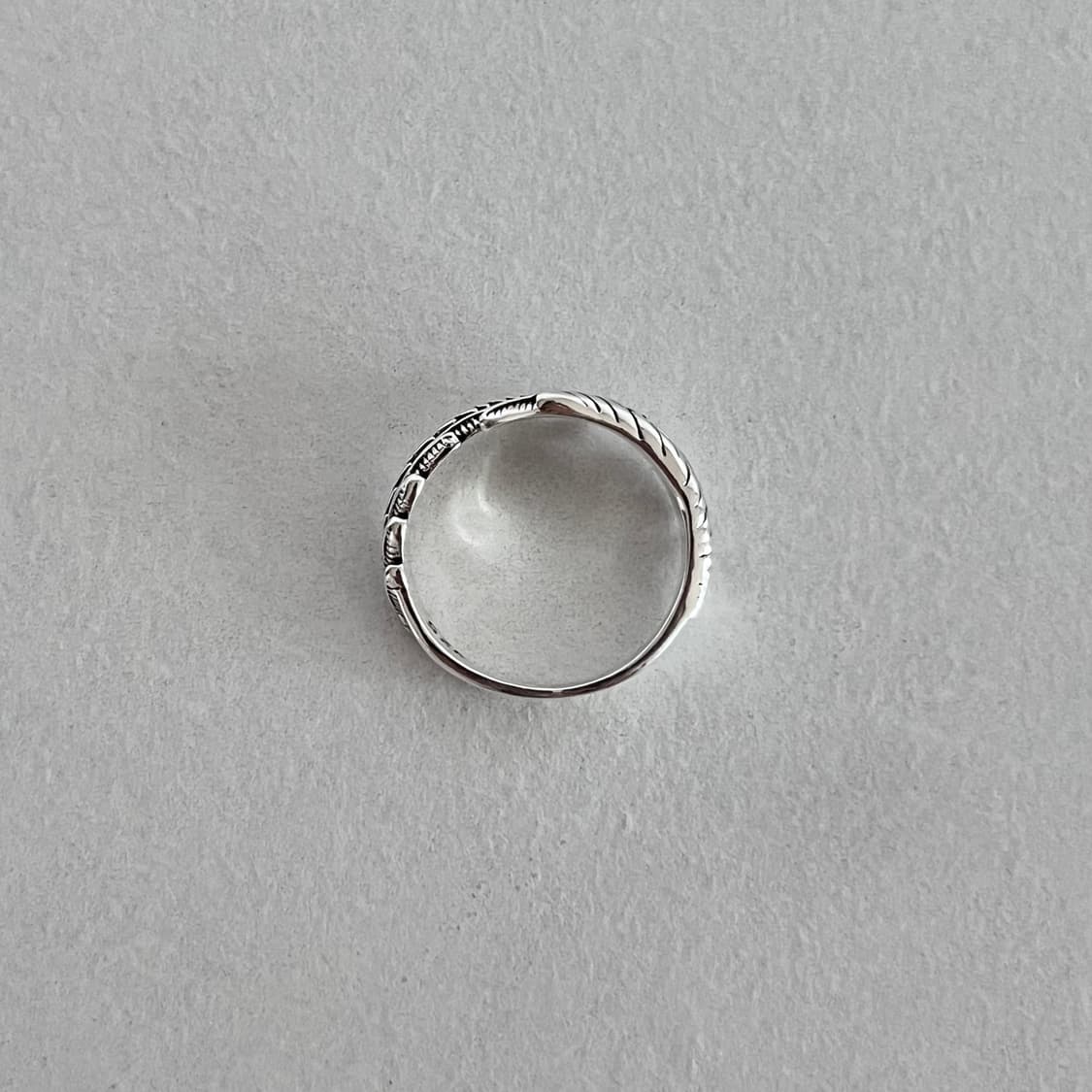 깃털 카빙 반지 상품이미지5