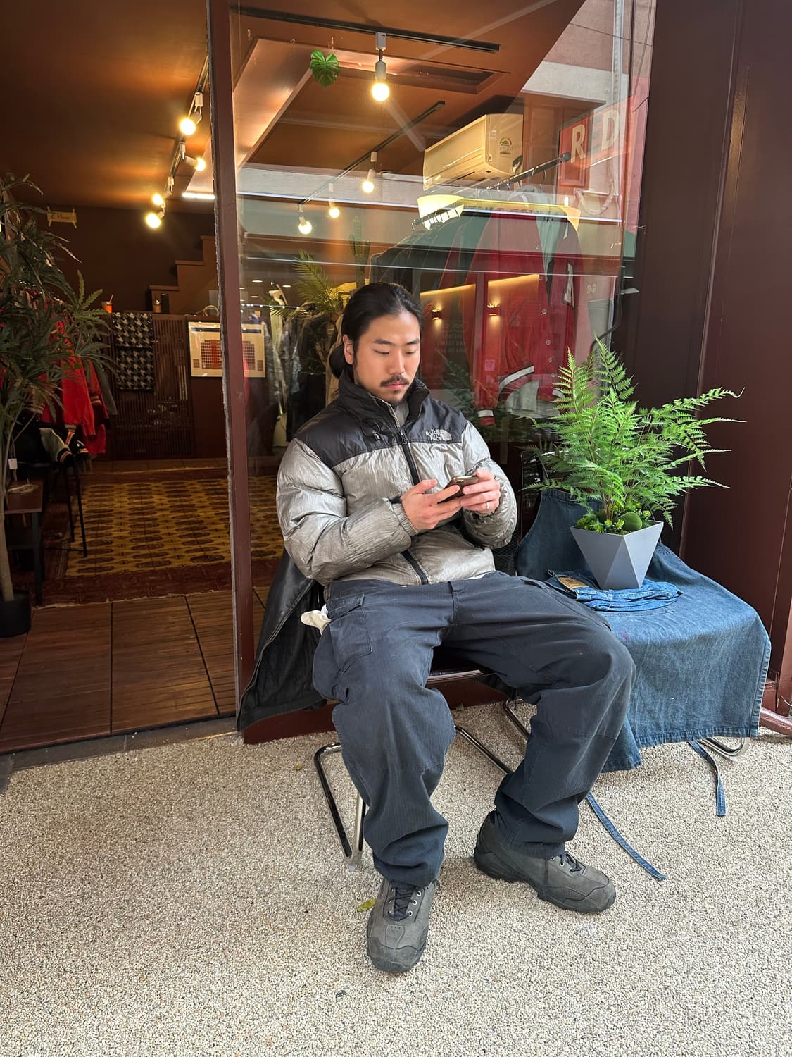 THE NORTH FACE grey fading PDJ 상품이미지1