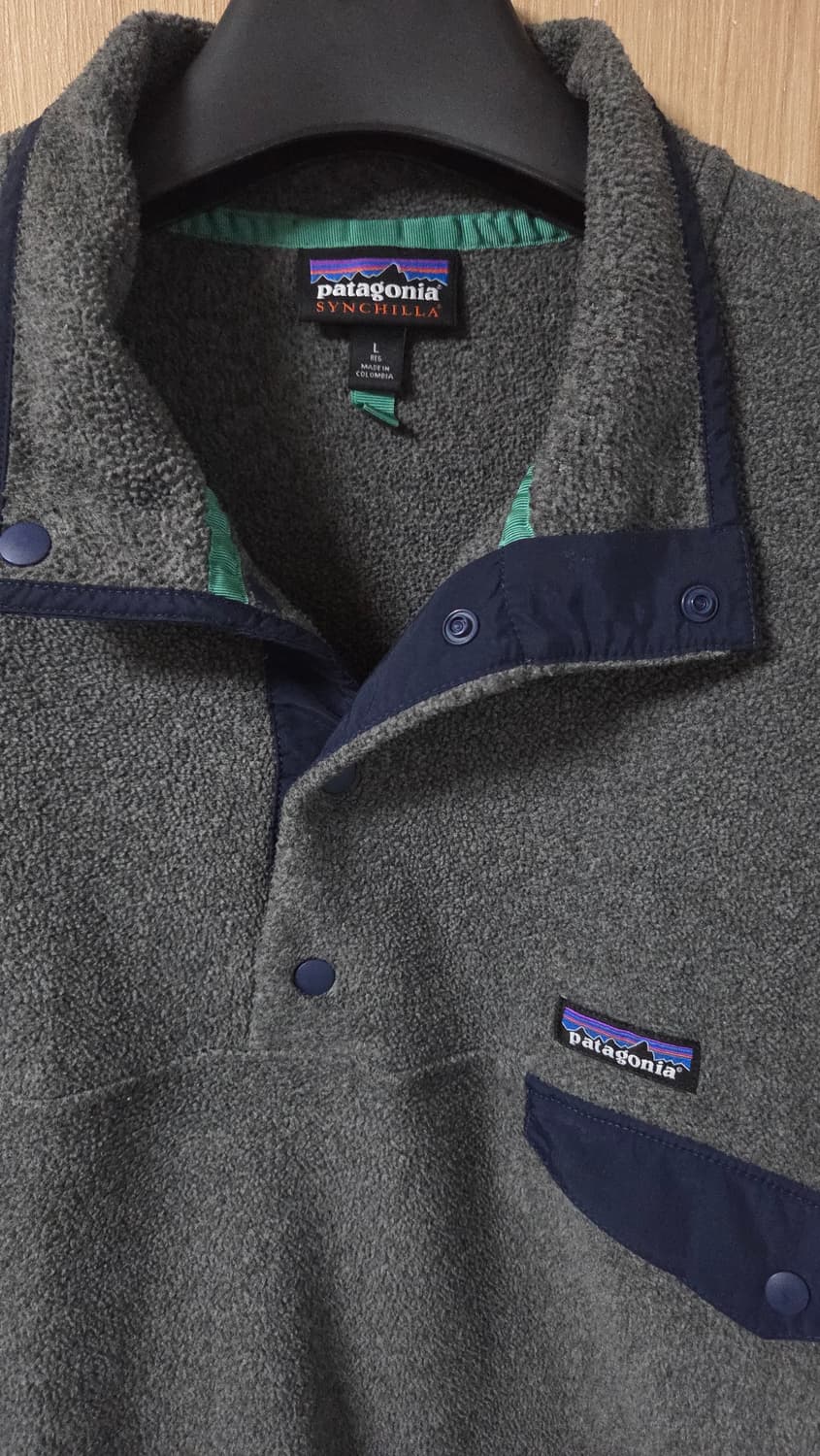 (착샷) 파타고니아 신칠라 니켈 그레이  상품이미지3