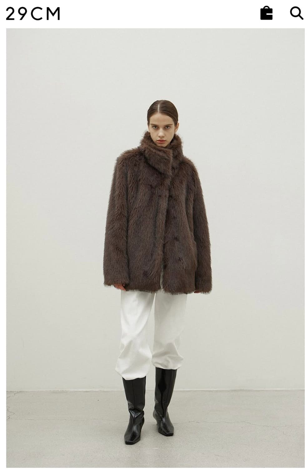 오브오브 퍼자켓 상품이미지1