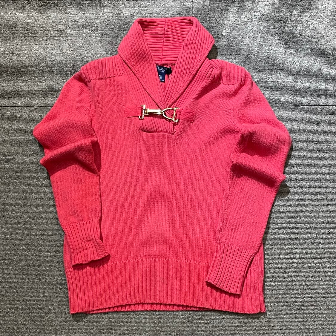 (S) CHAPS 챕스 숄카라 니트  상품이미지3