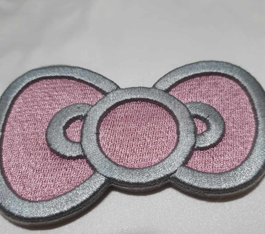 고양이 헬로키티 조셉앤스테이시 핑크 실버 리본 상품이미지8