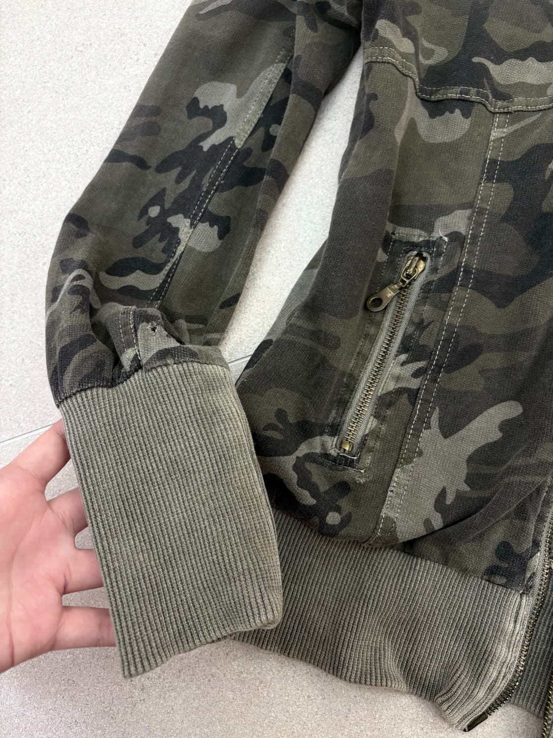 카모 투웨이 집업 상품이미지6