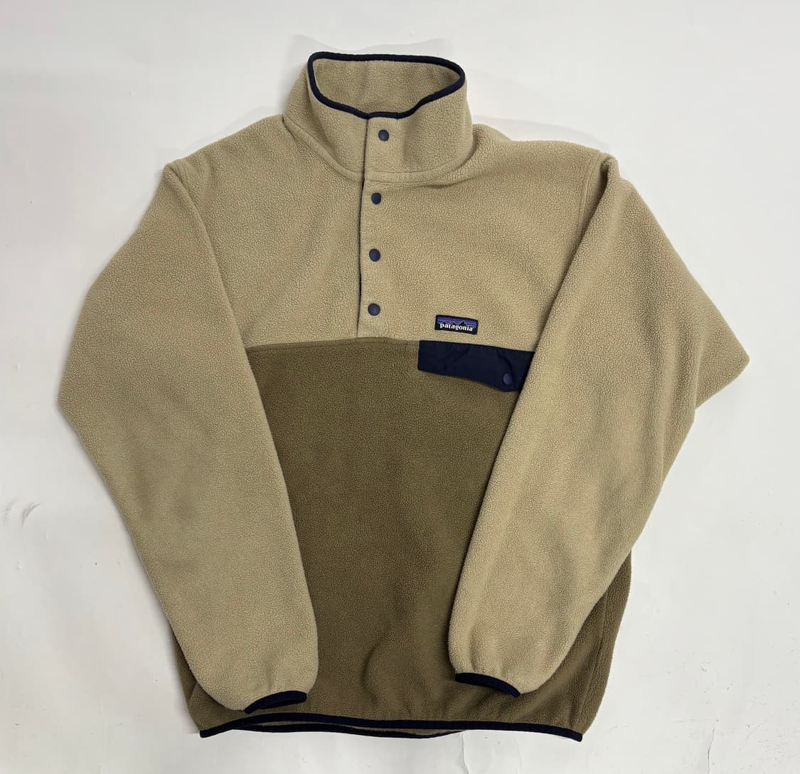 빈티지 파타고니아 신칠라 스냅티 멘즈M 애쉬탄 상품이미지1