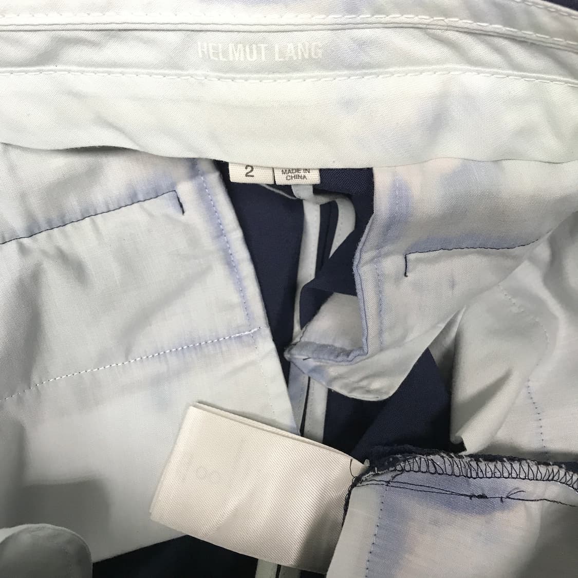 헬무트랭 네이비 슬랙스 2 상품이미지6
