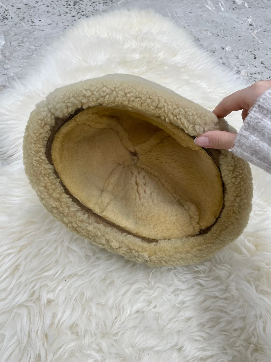 리얼 무스탕 트루퍼햇 상품이미지4