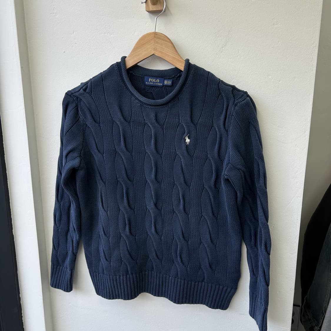 15820 - 폴로 랄프로렌 네이비 케이블 니트 상품이미지2